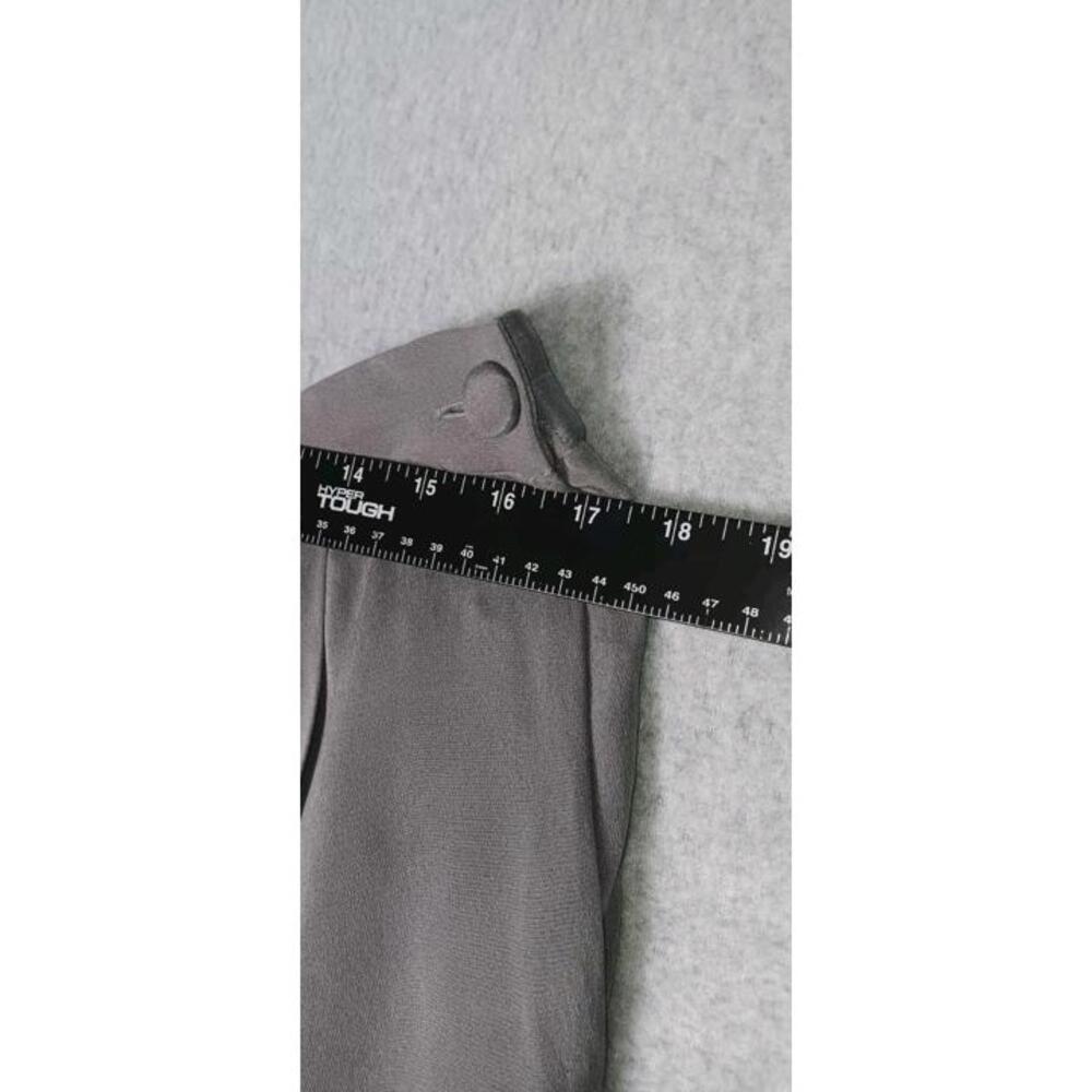Patrick Collection 100% Silk Dress Slack Pants Womens Size 16 Gray Wide Leg... - Picture 7 of 10